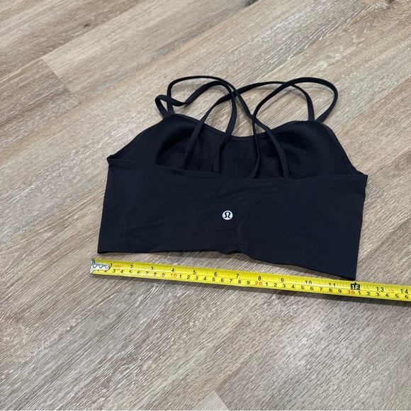 Lululemon Like A Cloud Longline Bra Black Size 2- B/C CUP Light Support - Picture 3 of 5